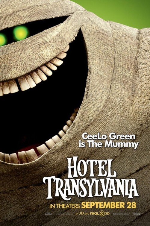 电影海报欣赏：精灵旅社(Hotel Transylvania)