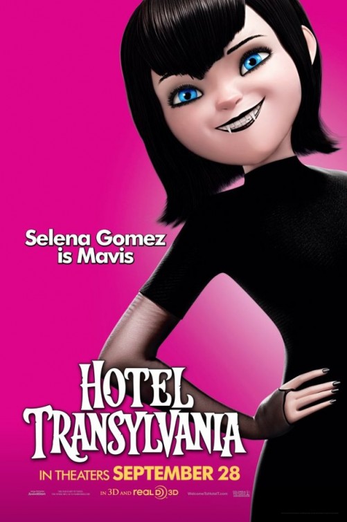 电影海报欣赏：精灵旅社(Hotel Transylvania)