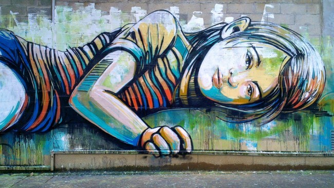 Alice Pasquini街头艺术作品