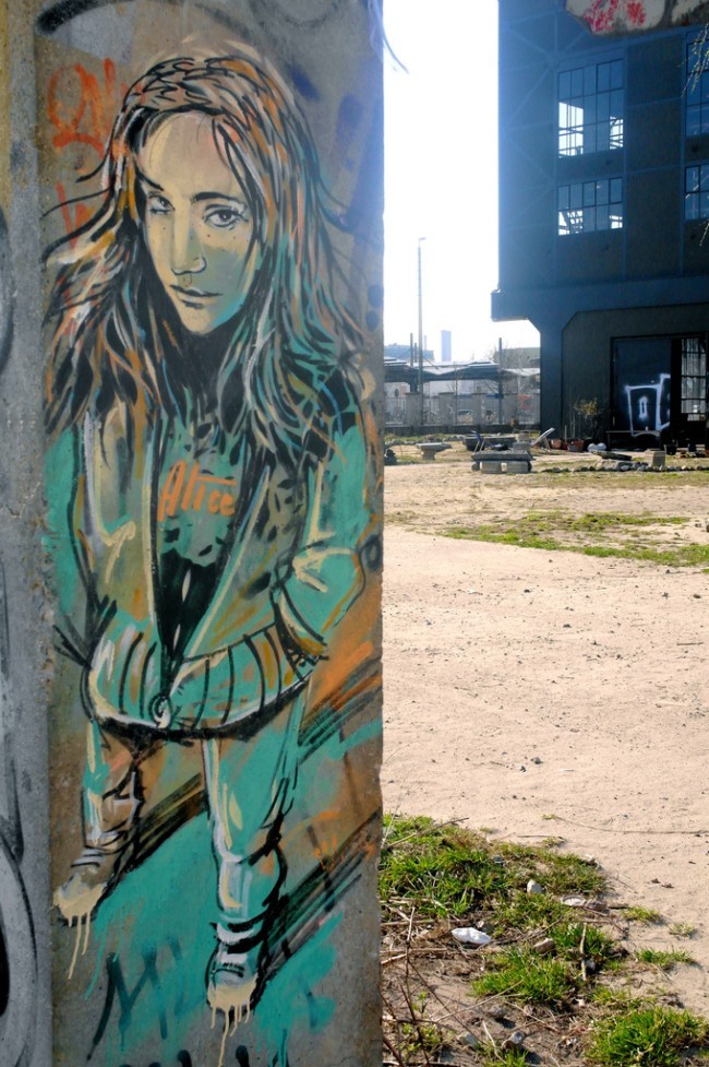 Alice Pasquini街头艺术作品