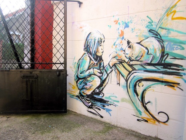 Alice Pasquini街头艺术作品