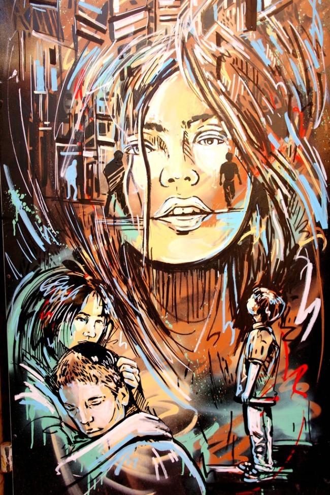 Alice Pasquini街头艺术作品