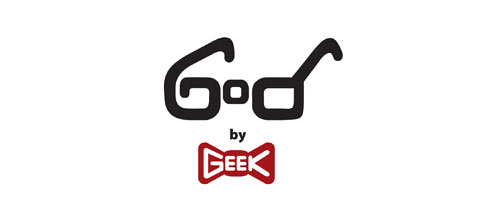 标志设计元素运用实例：极客(geek)