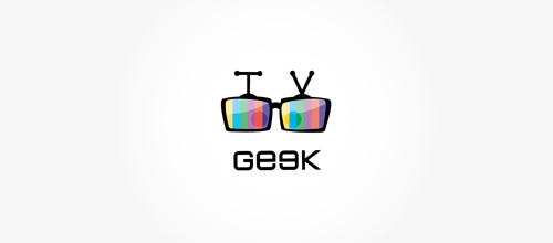 标志设计元素运用实例：极客(geek)