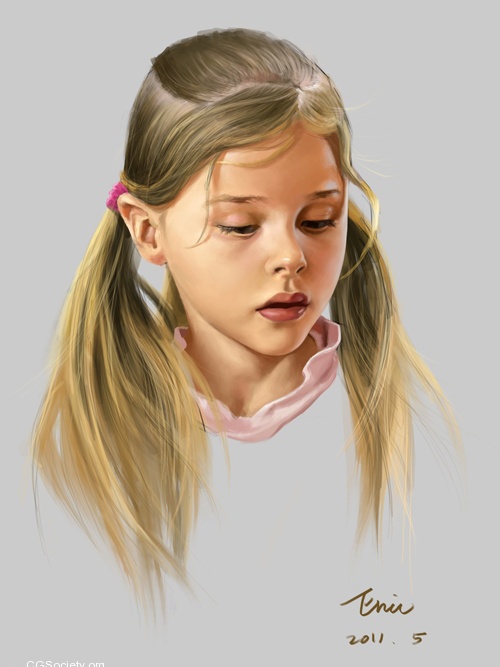 Eric&nbsp;Zen肖像插画欣赏