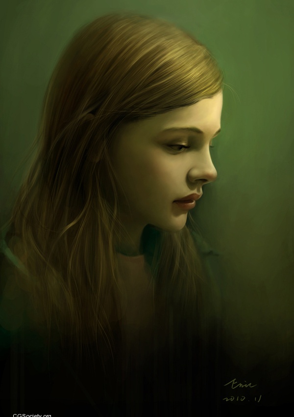 Eric&nbsp;Zen肖像插画欣赏