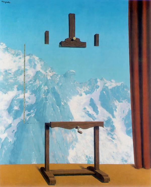 比利时的超现实主义画家雷尼·马格利特(Rene Magritte)