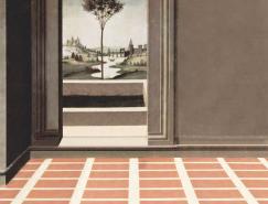 匈牙利艺术家Bence Hajdu作品: “人去楼空”的世界名画