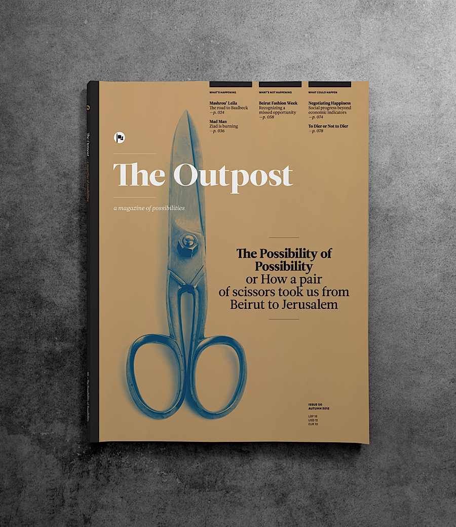 Outpost杂志版式设计