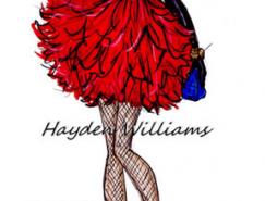HaydenWilliams时装插画设计