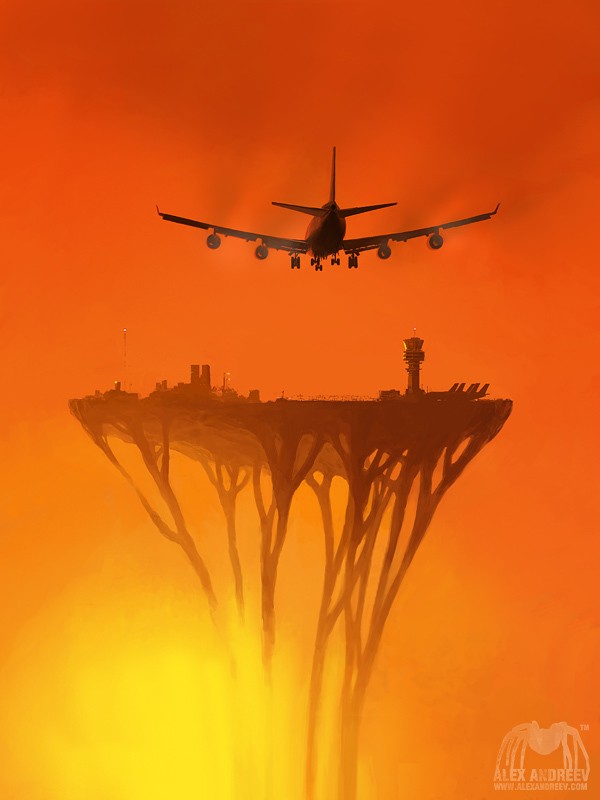 Alex Andreyev超现实主义插画