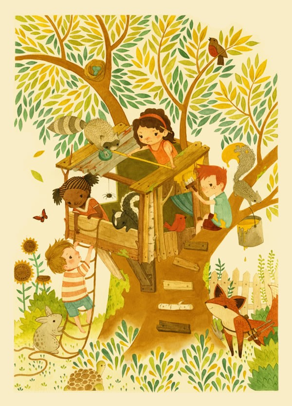Teagan White:可爱的儿童图书插画