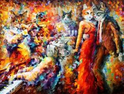 Leonid Afremov油画作品欣赏
