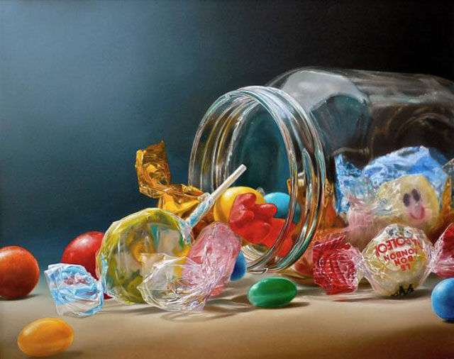 16个超级写实主义(Hyperrealist)画家作品欣赏