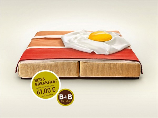德国B&B Hotels酒店创意广告
