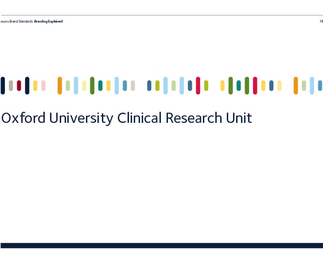 品牌形象设计：牛津大学临床研究机构(OUCRU)
