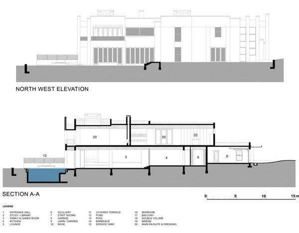 开普敦极简精致的Silverhurst豪宅