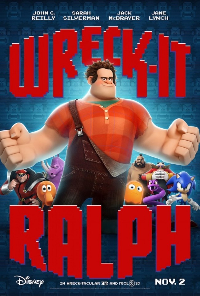 电影海报欣赏：无敌破坏王 Wreck-It Ralph