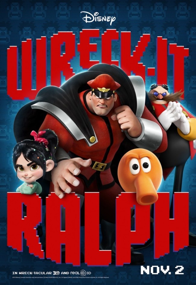 电影海报欣赏：无敌破坏王 Wreck-It Ralph