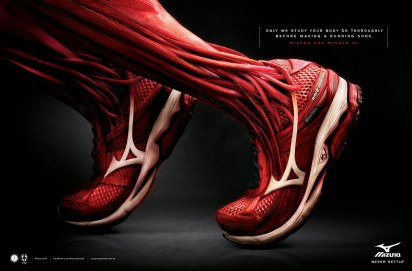 美津浓Pro Runner 15跑鞋创意广告