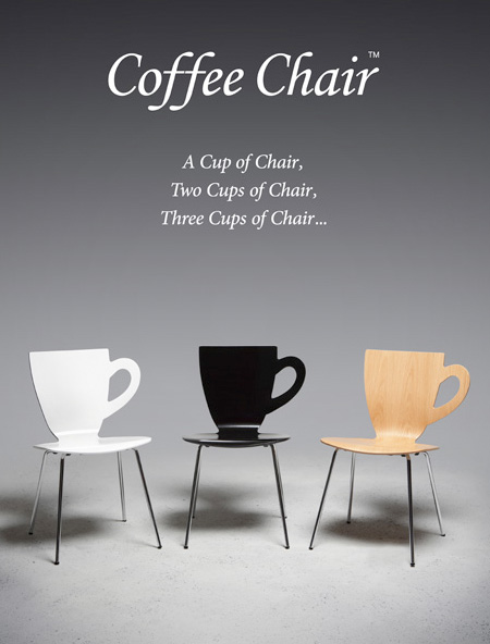 韩国设计师Sunhan Kwon：创意咖啡杯椅子