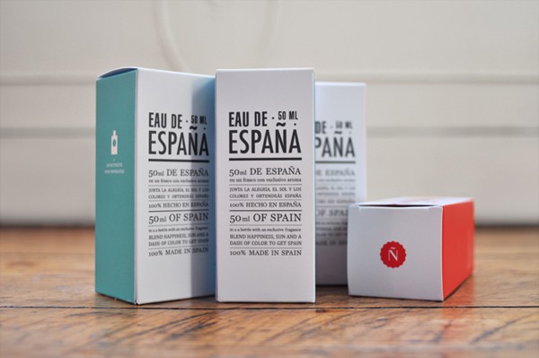 西班牙Eau de Espana香水包装设计