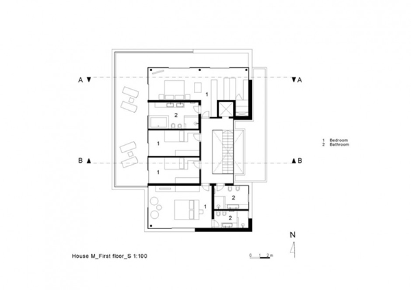 意大利The House M白色豪华度假别墅