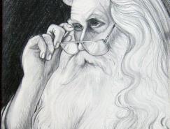 Anne E. Shoemaker-Magdaleno：魔法师铅笔肖像画