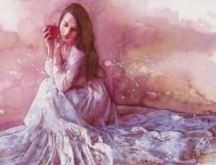 Aurora Wienhold水彩人物肖像画