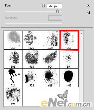 利用画笔及图层样式制作颓废的古典头像海报