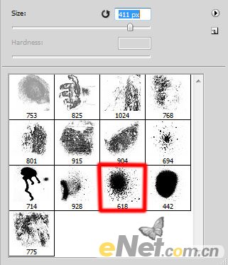 利用画笔及图层样式制作颓废的古典头像海报