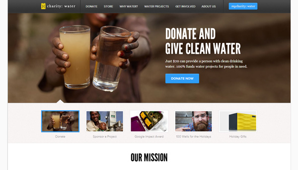 30个国际非营利组织网站设计欣赏