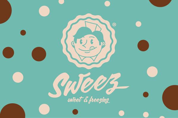 巴西Sweez甜品店品牌设计欣赏