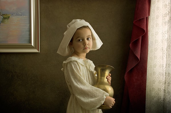 Bill Gekas油画般的可爱儿童肖像摄影