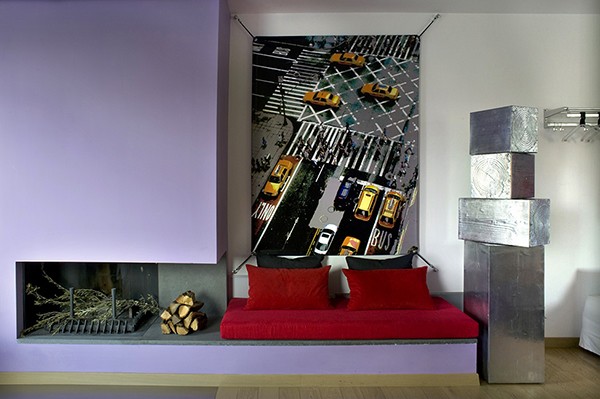 意大利时尚元素设计的现代公寓