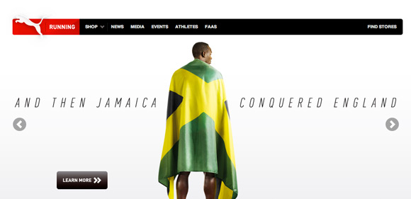 20个简洁时尚的体育网页设计