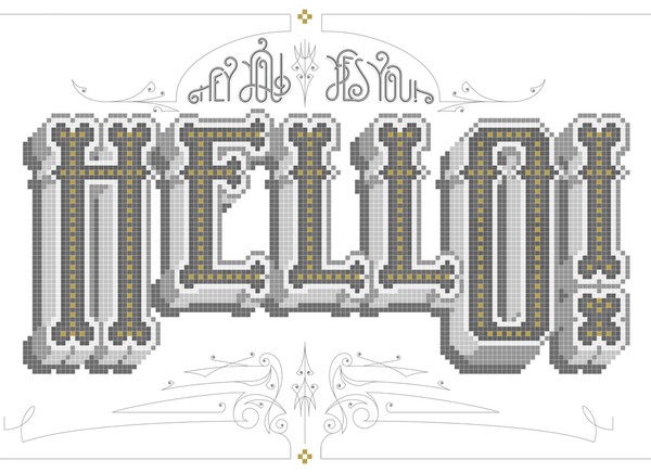 西班牙Marta Cerda Alimbau漂亮的字体和图案设计