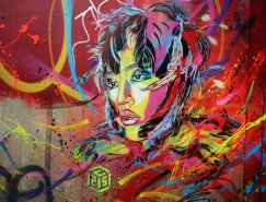 C215伦敦街头涂鸦艺术作品