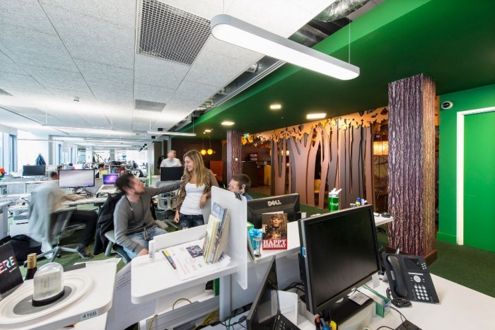 办公空间欣赏：Google都柏林新办公室
