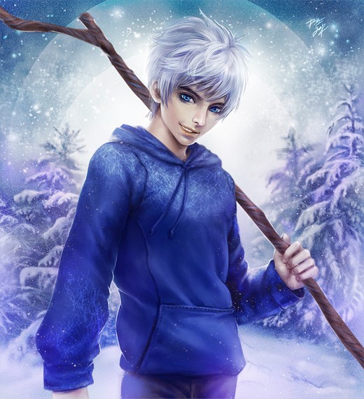 《守护者的崛起》人物插画：雪人(Jack Frost)