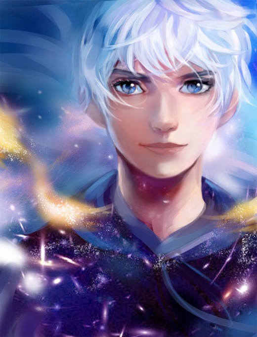 《守护者的崛起》人物插画：雪人(Jack Frost)