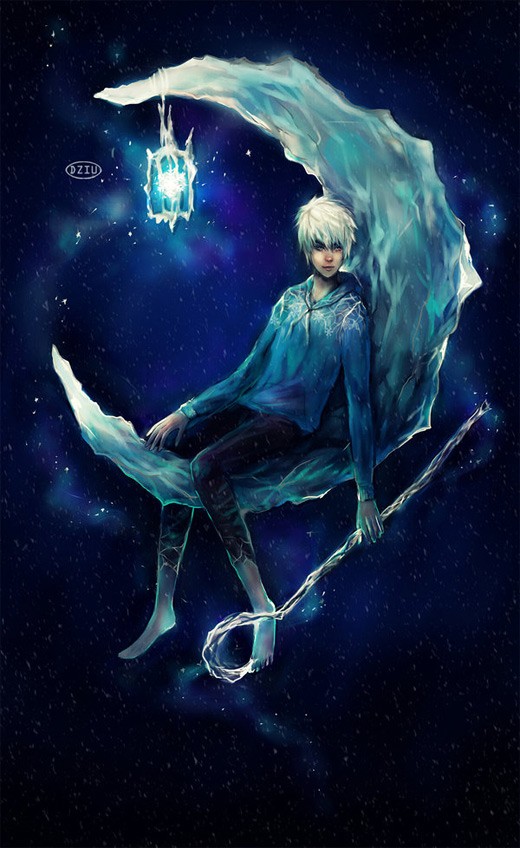 《守护者的崛起》人物插画：雪人(Jack Frost)