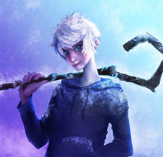 《守护者的崛起》人物插画：雪人(Jack Frost)