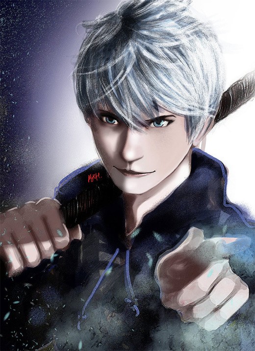 《守护者的崛起》人物插画：雪人(Jack Frost)