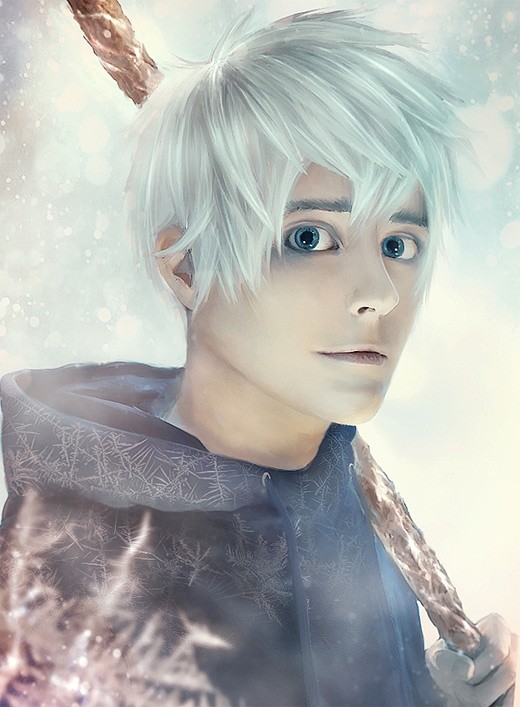 《守护者的崛起》人物插画：雪人(Jack Frost)