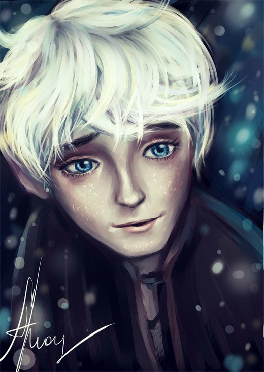 《守护者的崛起》人物插画：雪人(Jack Frost)