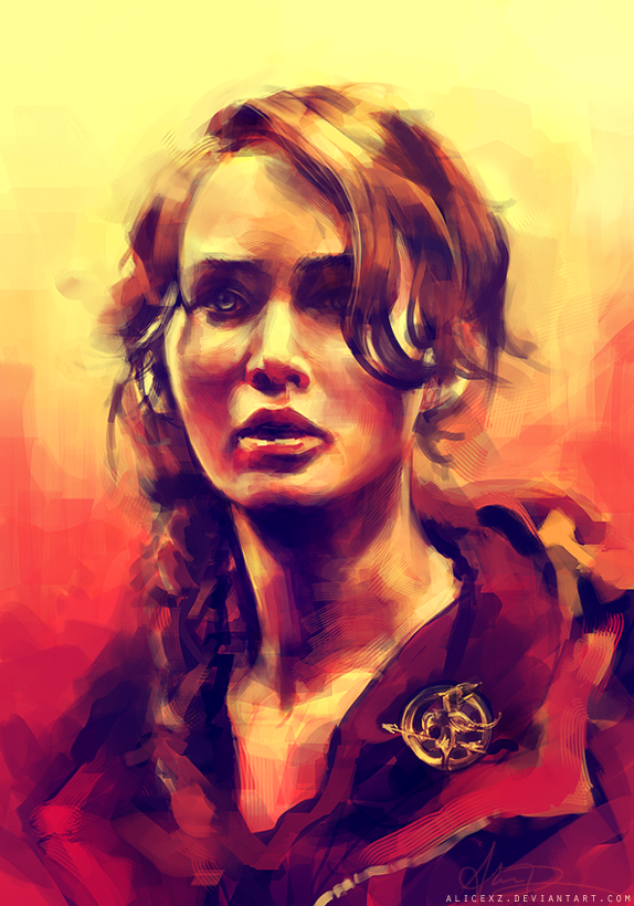  Fan Art插画欣赏：奥斯卡影后詹妮弗·劳伦斯(Jennifer Lawrence)