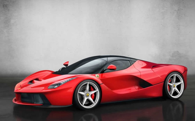 法拉利超级跑车LaFerrari