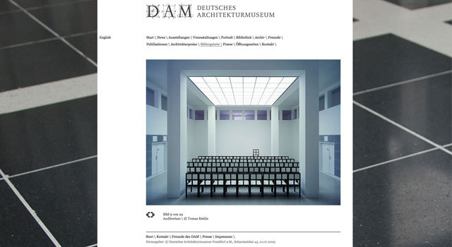 德国建筑博物馆品牌平面推广设计