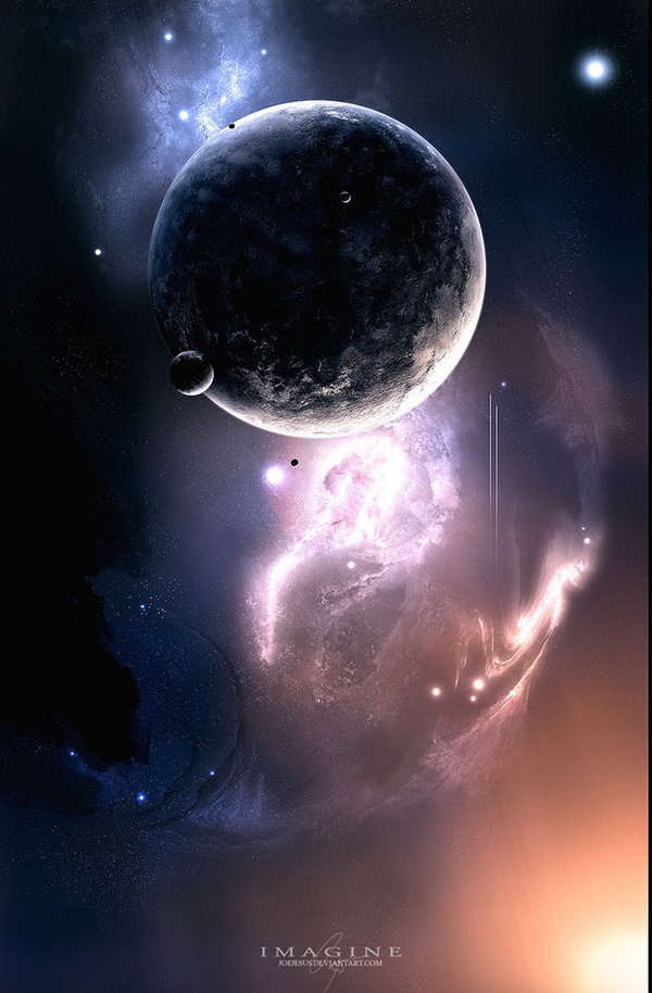 Josef Barton科幻宇宙星空插画欣赏